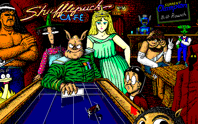 Shufflepuck Cafe screenshot 4 for Amiga